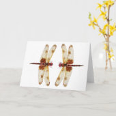 カリコ・ペナントドラゴンフライ カード (黄色い花)