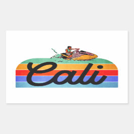カリサマーヴィンテージスタイル 長方形シール