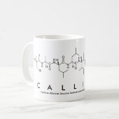 カリスタペプチド名mug コーヒーマグカップ (正面左)