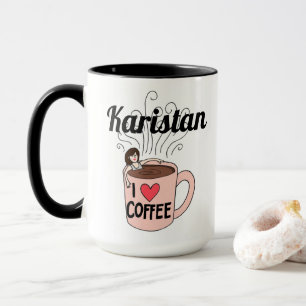 カリスタンはコーヒーマグが大好き マグカップ