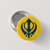 カリスタン国旗（提案） 缶バッジ (正面&裏面)