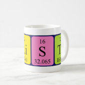 カリスタ周期テーブル名mag コーヒーマグカップ (正面右)