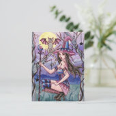 カリスタ – ハロウィーン魔女はがき ポストカード (スタンド正面)