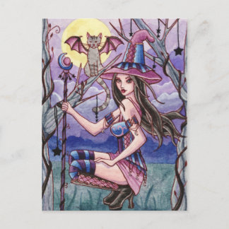 カリスタ – ハロウィーン魔女はがき ポストカード
