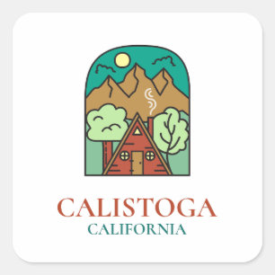 カリストガ – カリフォルニア スクエアシール