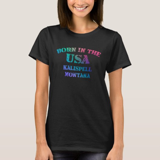 カリスペルモンタナ動揺してルックデザイン Tシャツ (正面)