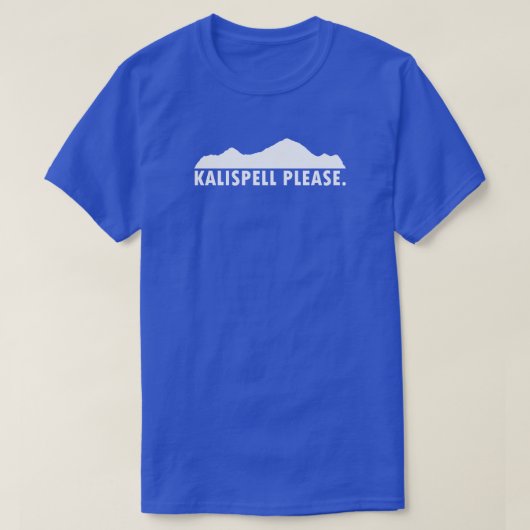 カリスペル モンタナ州どうぞ Tシャツ (デザイン正面)