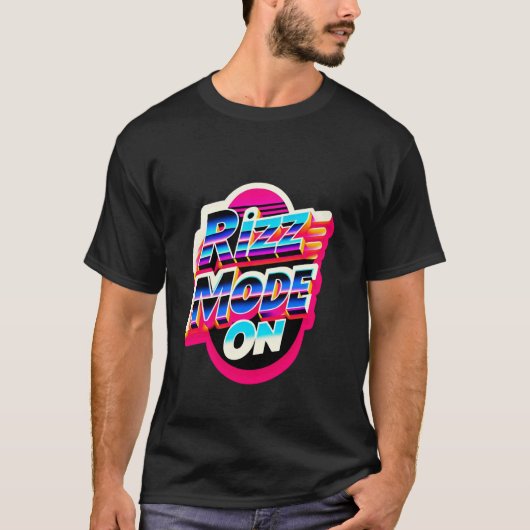 カリスマモードオン自信満々 -- Tシャツ (正面)