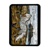 カリスマ性アイスランドホース マグネット (縦)