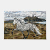 カリスマ性アイスランド語 ドアマット (正面)