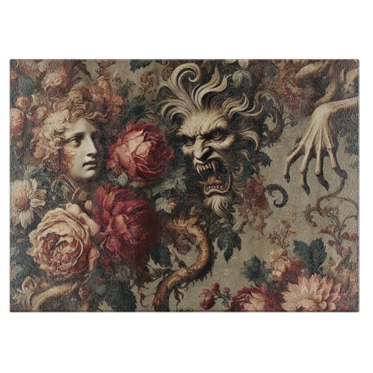 カリスマ風 – ゴシックビクトリアン様式 カッティングボード (正面)