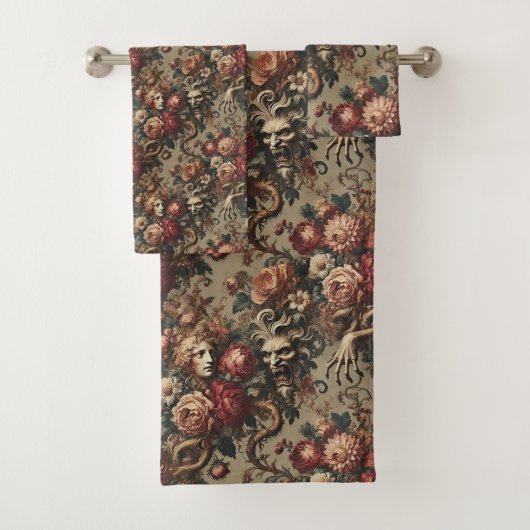 カリスマ風 – ゴシックビクトリアン様式 バスタオルセット (インサイチュ)