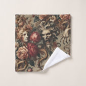 カリスマ風 – ゴシックビクトリアン様式 バスタオルセット (ウォッシュタオル)