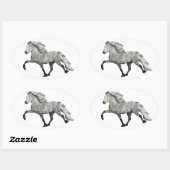 カリスマ 楕円形シール (シート)