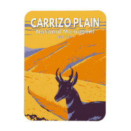 カリゾプレーン国定記念碑カリフォルニアヴィンテージ マグネット