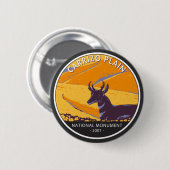 カリゾ平地国記念碑ヴィンテージ圏 缶バッジ (正面&裏面)