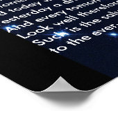 カリダサ詩 ポスター (角)