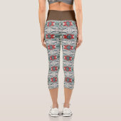 カリダー魔法パターン カプリレギンス (裏面)