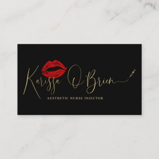 カリッサのカスタム名刺 |編集可能でないテンプレート 名刺 (正面)