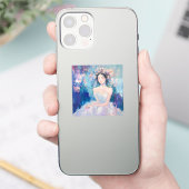 カリッサポップ・アートのカラービニール シール (スマートフォン)