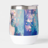 カリッサ – カラーポップ・アートの – 断熱サーマルタンブラー (左面)
