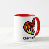 カリテックカフェイン配送車マグ マグカップ (正面右)