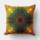 カリトリップ（幻覚体験）のようなー クッション (正面)