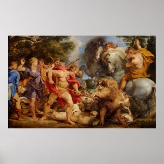 カリドニアンボア狩り ポスター (正面)