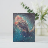 カリナネブラ宇宙アート絵画ズ ポストカード (スタンド正面)
