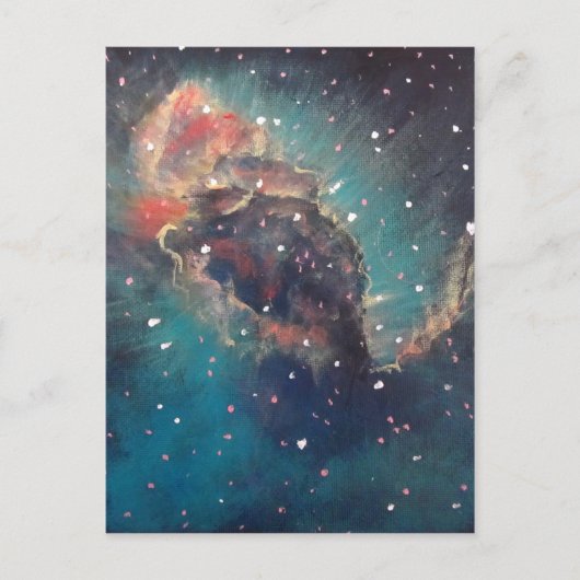 カリナネブラ宇宙アート絵画ズ ポストカード (正面)