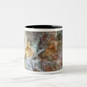 カリナ星雲の中央領域 ツートーンマグカップ (中央)