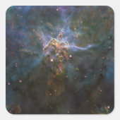 カリナ星雲の星を形成する柱 スクエアシール (正面)