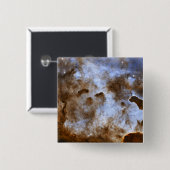 カリナ星雲の星を形成する柱 缶バッジ (正面&裏面)