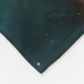 カリナ星雲の神秘的な山 フリースブランケット (角)