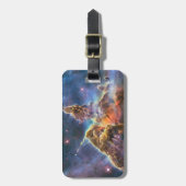 カリナ星雲の神秘的な山 ラゲッジタグ (正面縦)
