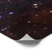 カリナ星雲の「宇宙の崖」 ポスター (角)