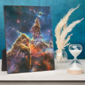 カリナ星雲バイザハッブル宇宙望遠鏡 フォトプラーク (側面)