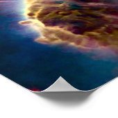 カリナ星雲 ポスター (角)