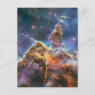 カリナ星雲byハッブル宇宙望遠鏡 ポストカード