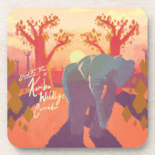 カリバワイルドライフコリドー飲料用コースター コースター (正面)