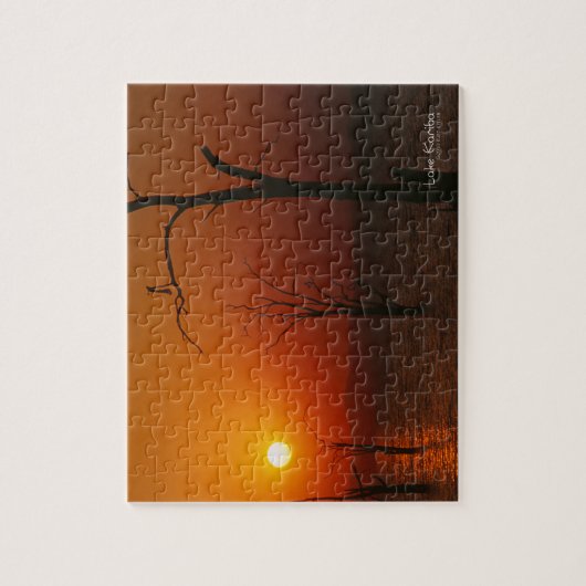 カリバ湖 ジグソーパズル (縦)