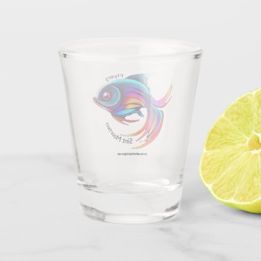 カリビアンホッケーリーグのシント・マーテン・フライヤーズ ショットグラス (裏面)