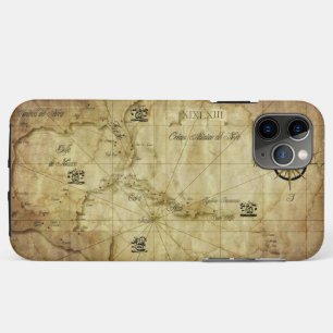 カリビアン - 古地図… iPhone 11 PRO MAXケース