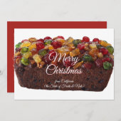 カリフおもしろいォニア出身のメリークリスマス シーズンカード (正面/裏面)