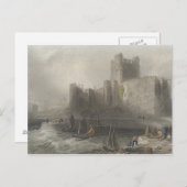 カリファーガス城の眺め ポストカード (正面/裏面)