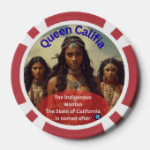 カリフィア女王 ポーカーチップ (裏面)
