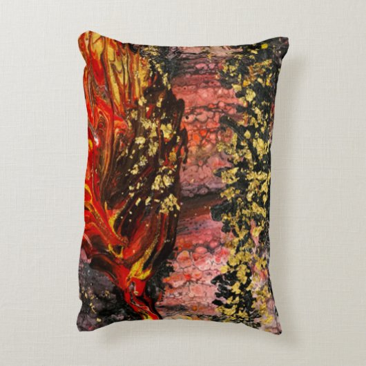 カリフインスパイアアの火事で アクセントクッション (裏面(縦))