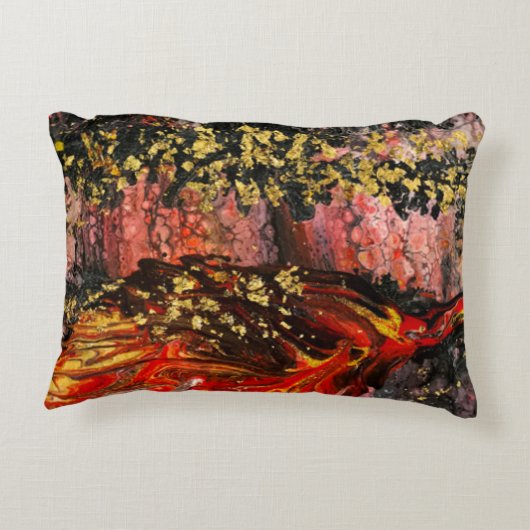 カリフインスパイアアの火事で アクセントクッション (裏面)