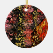 カリフインスパイアアの火事で セラミックオーナメント (正面)