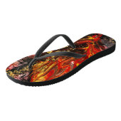 カリフインスパイアアの火事で ビーチサンダル (アングル)